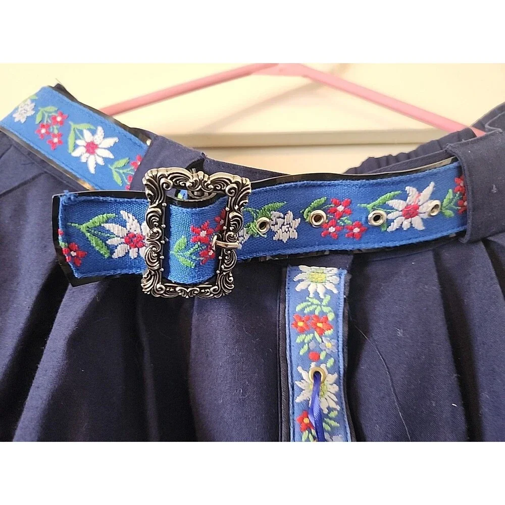 Women's Baxter And Wells Navy Blue Skirt Size 12 - Picture 3 of 5